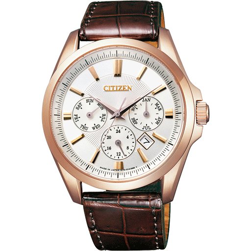 ナポリンゴ大佐 CITIZEN NB2024 02A Men's Mechanical Watch with Multi Hands