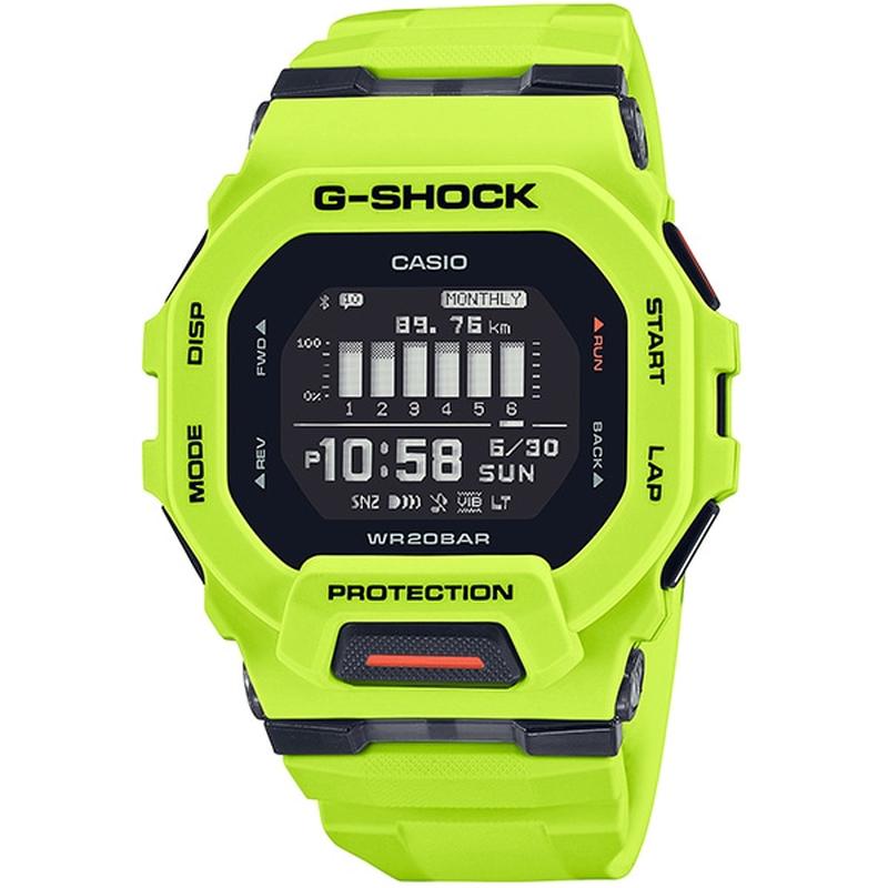 【¥25,300】G-SHOCK G-SQUAD GBD-200-9JF Casio Men's G-SHOCK G-SQUAD GBD-200-9JF 20 Bar Water Resistant