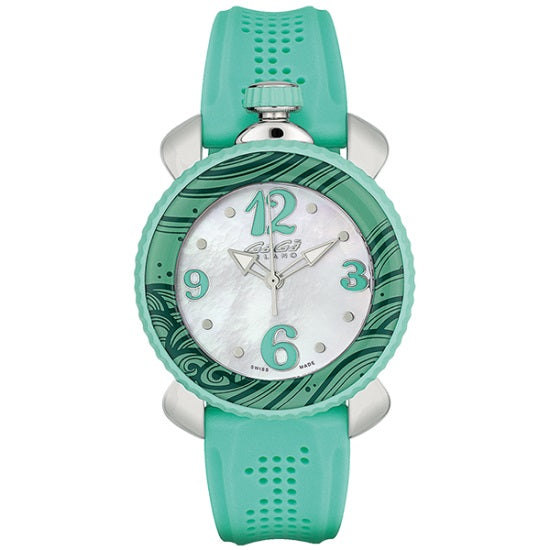 GaGa MILANO 702004 Lady Sports 40MM Green Watch with Dura | IPPO