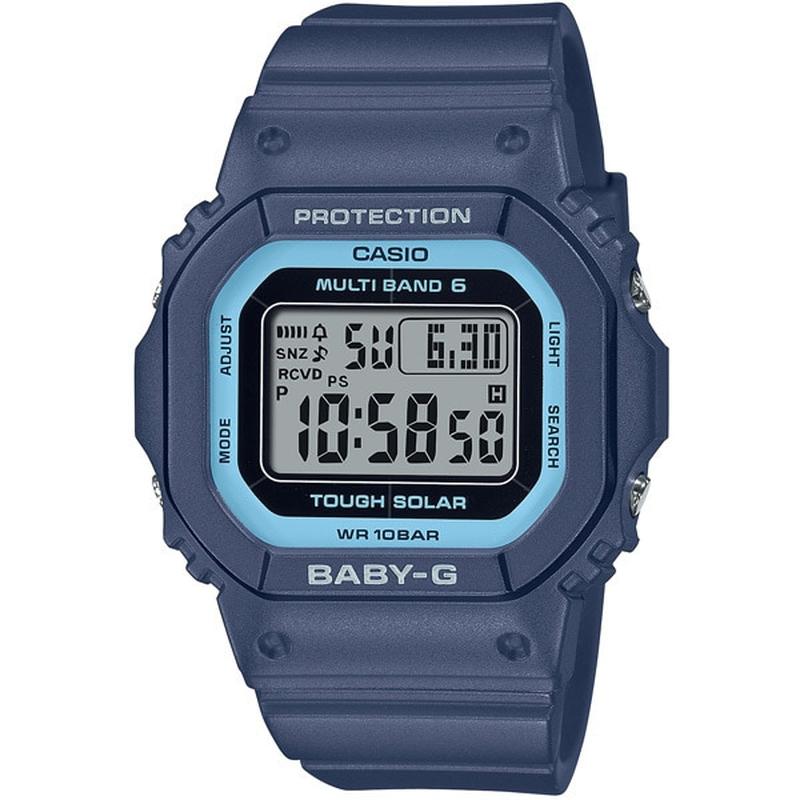Casio Ladies BABY-G Square Design Radio Solar Model BGD-5650-2JF