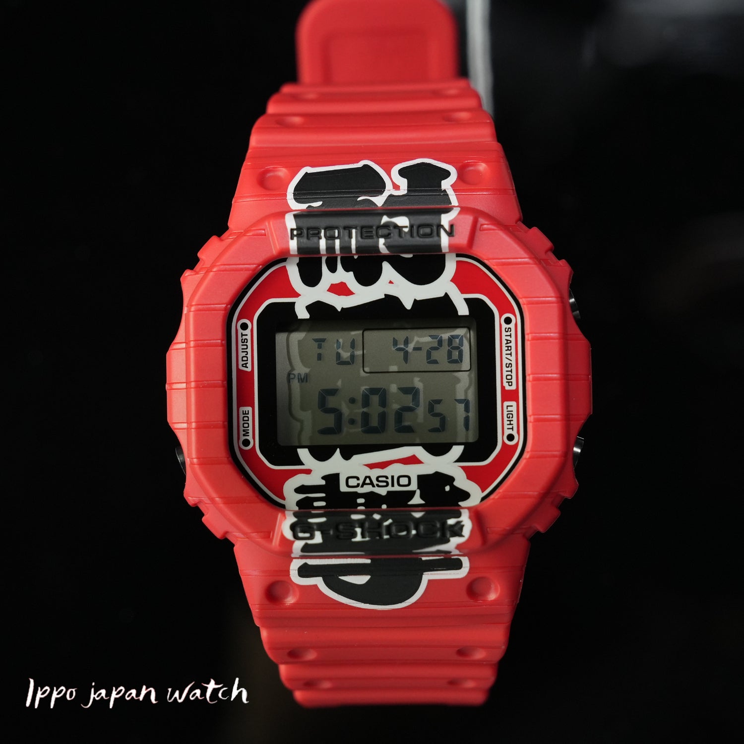 CASIO DW-5600AKA-4JR G-SHOCK Red Lantern Design Shock Res | IPPO