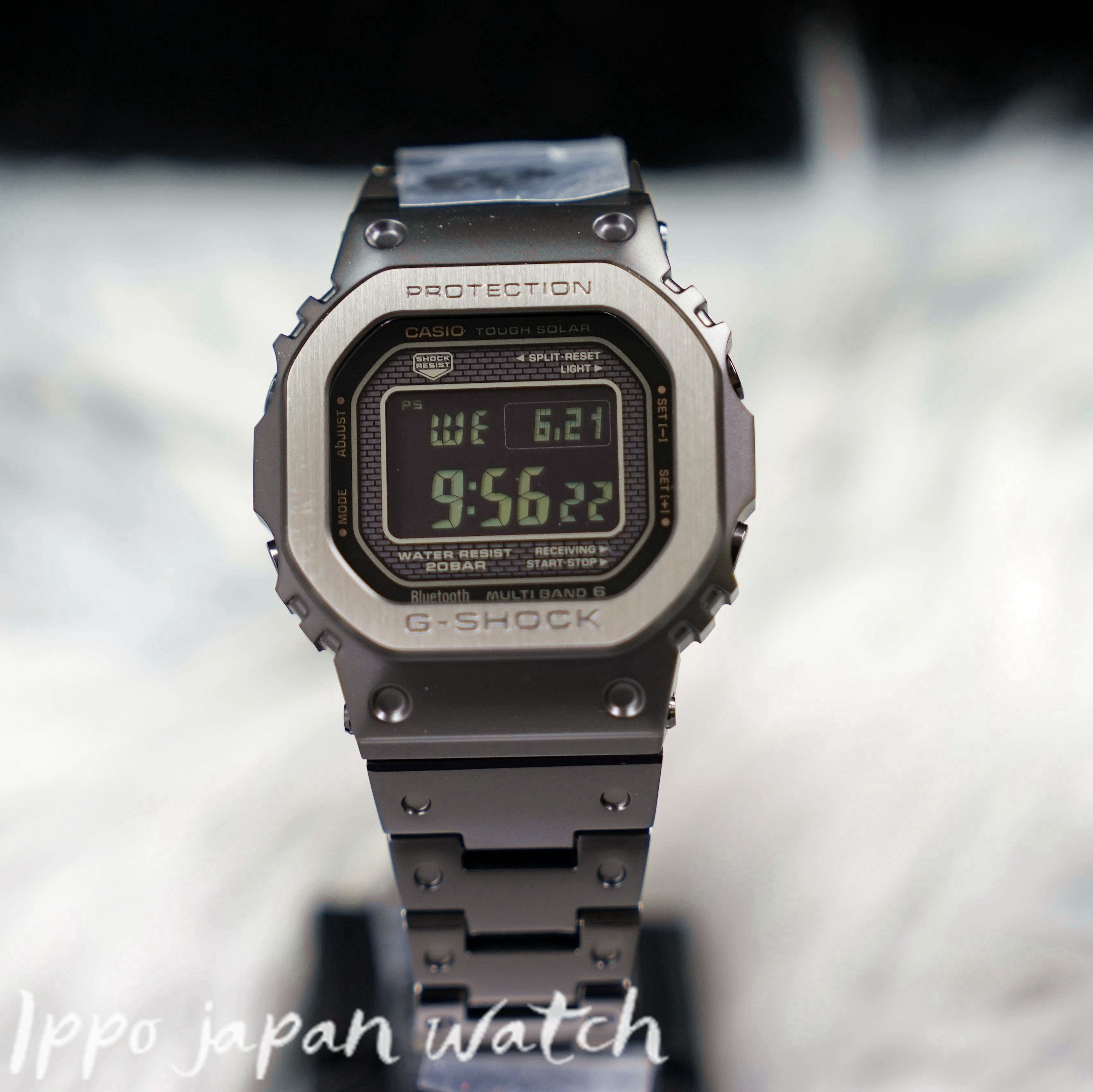 CASIO G-SHOCK GMW-B5000MB-1JF GMW-B5000MB-1 Solar 20 bar watch