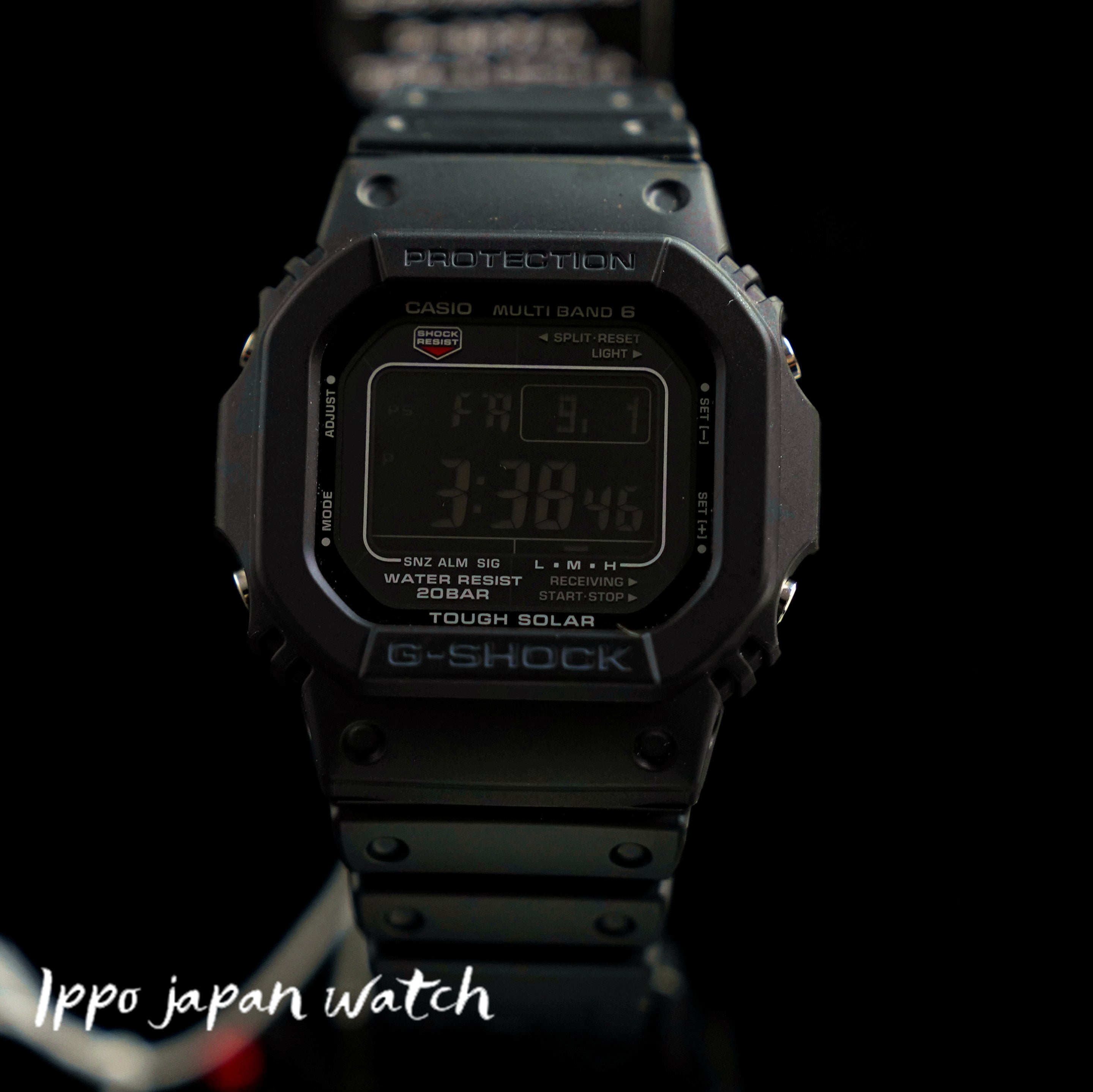 CASIO G-SHOCK GW-M5610U-1BJF GW-M5610U-1 Solar 20 bar watch