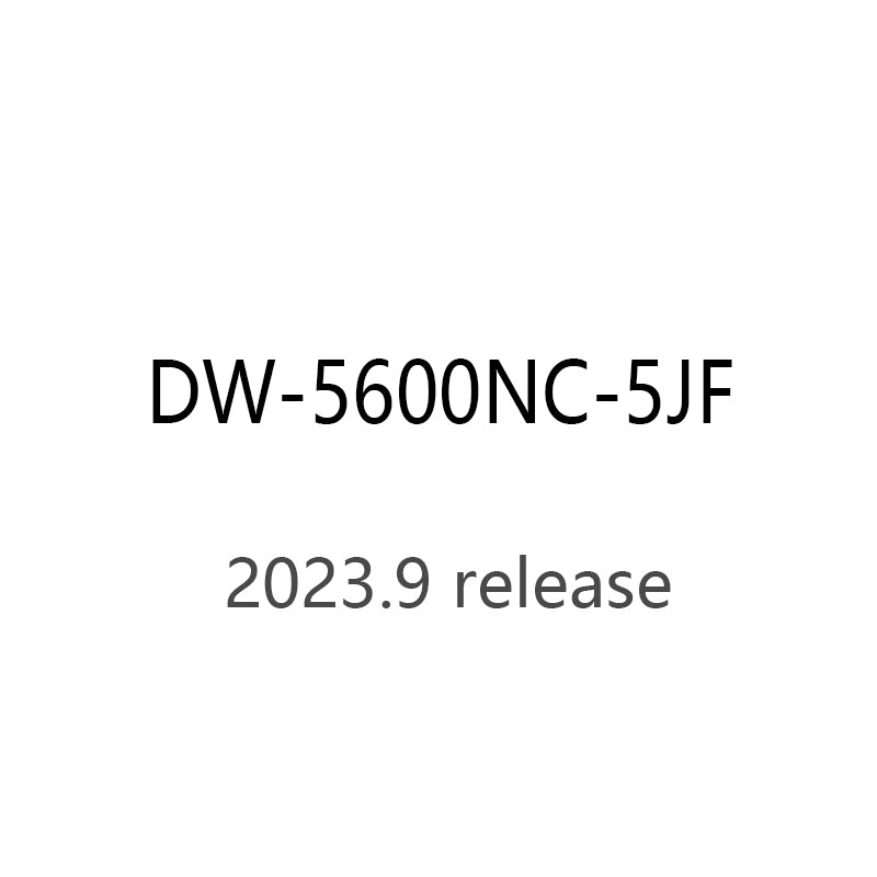 CASIO gshock DW-5600NC-5JF DW-5600NC-5 Quartz 20 ATM watch 2023.9relea