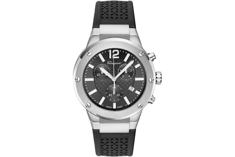 美品フェラガモ アーバンクロノ メンズ SFUR00422 QZ SALVATORE FERRAGAMO SFUR00422 Urban Chrono Black Watch wi | IPPO