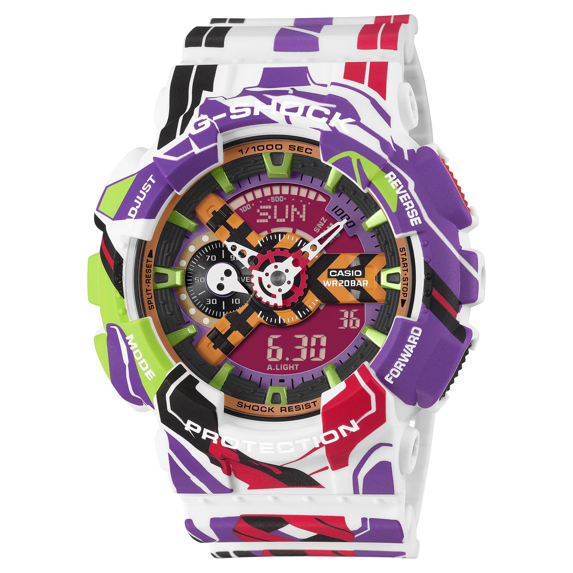 【新品未使用】GA-110EVA30-7AJR CASIO G-SHOCK Casio G-shock GA-110EVA30-7AJR Evangelion collaboration