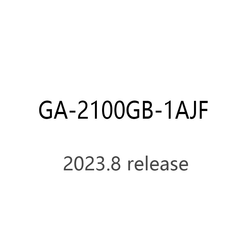 JAPAN IPPO WATCH CASIO GA-2100GB-1A time watch 2023.8 20ATM – gshock world GA-2100GB-1AJF