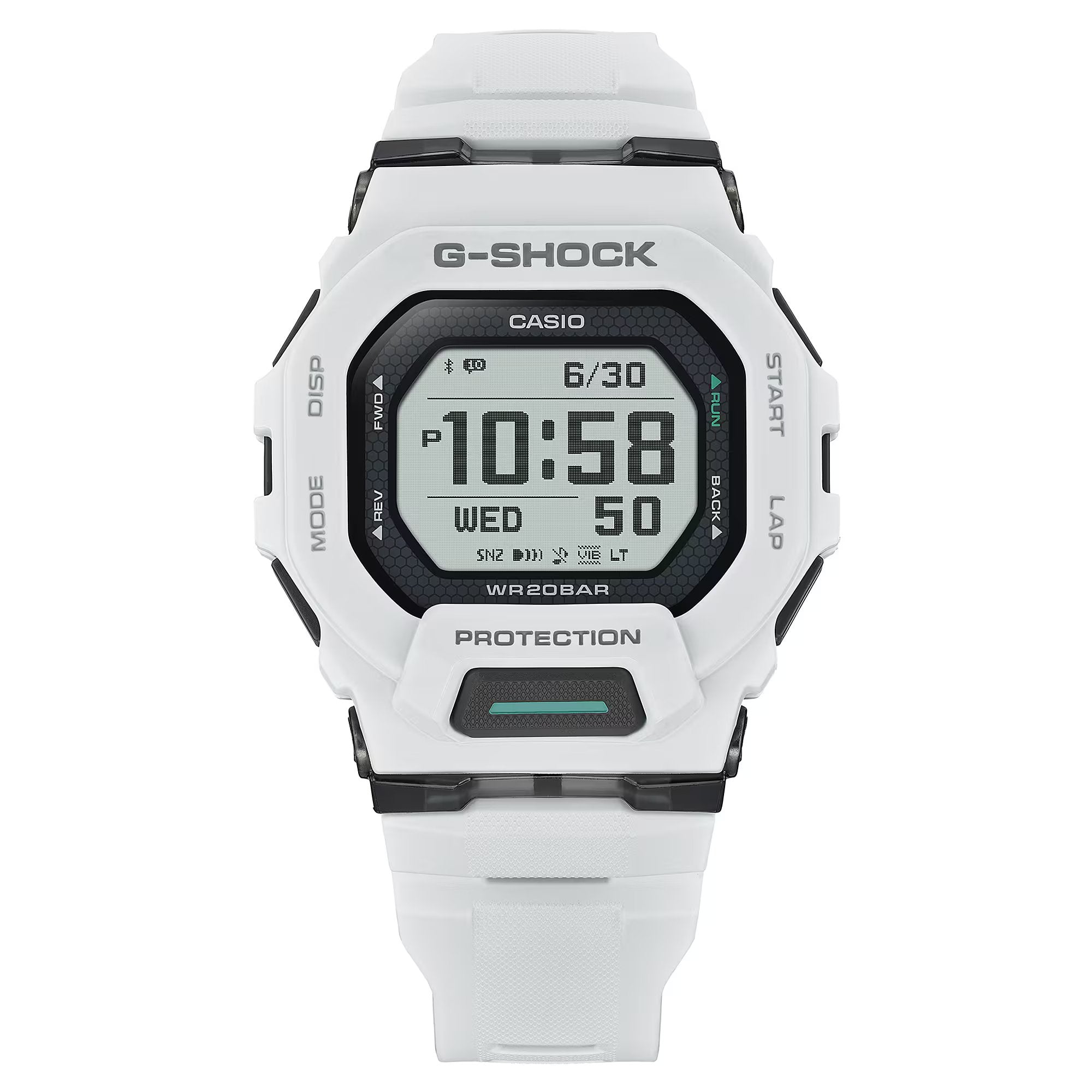 Casio G-shock GBD-200-7JF G-SQUAD digital bluetooth resin strap