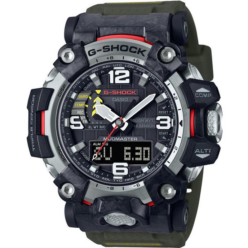 CASIO GWG-2000-1A3JF Men's Carbon Mudmaster Radio Solar T | IPPO