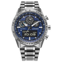 Montre Citizen Promaster Sky Pilot JV2000-51L - Eco-Drive (alimentée Par La Lumière), 20 ATM, Cadran Bleu, Fonctions Avancées Pour Pilotes & Aventuriers - 1