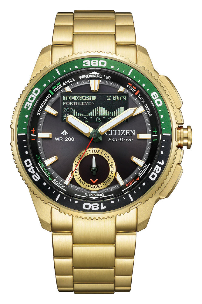 CITIZEN JV3002-51E Eco-Drive Solar Watch Marine Series Co | IPPO