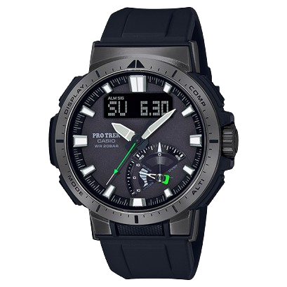Casio Men's ProTrek Multi Field Line Dura Soft Band PRW-70Y Casio Men's ProTrek Multi Field Line Dura Soft Band PRW-70Y