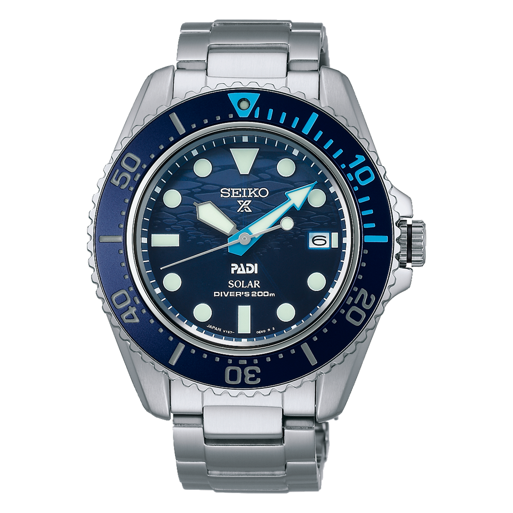 Seiko solar prospex sne435p padi divers steel clearance