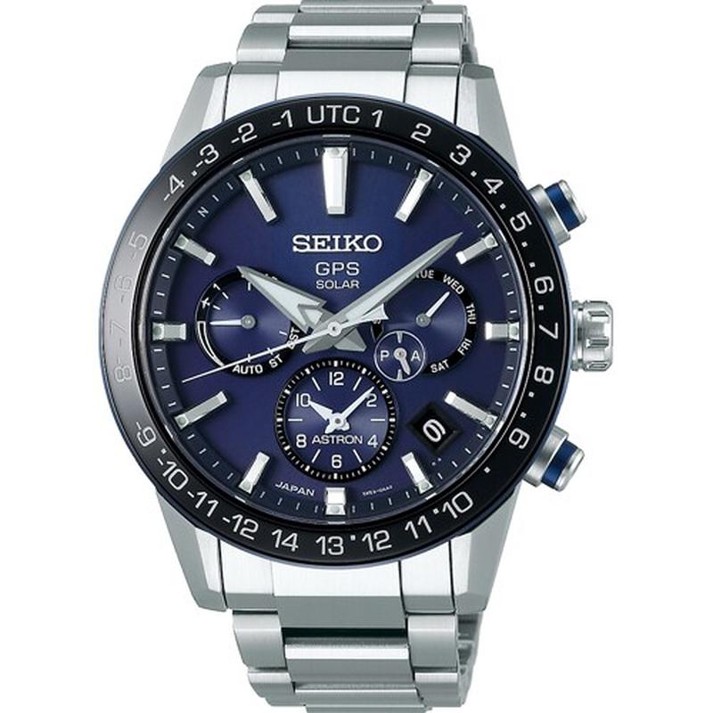 SEIKO Astron SBXC015 Solar GPS satellite radio wave Stainless