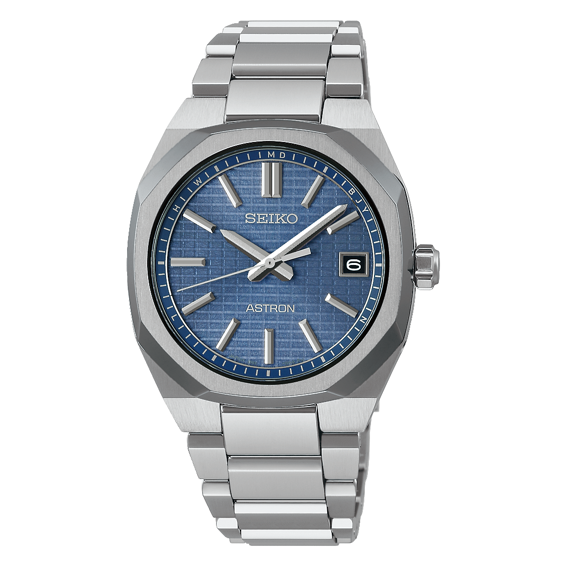 Seiko Astron SBXY101 NEXTER analog Eco-Drive radio titanium strap