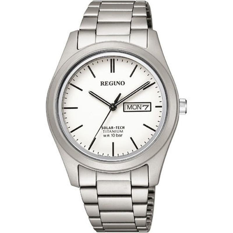 CITIZEN [Solar Watch] REGUNO Solar Tech Standard Titanium Model