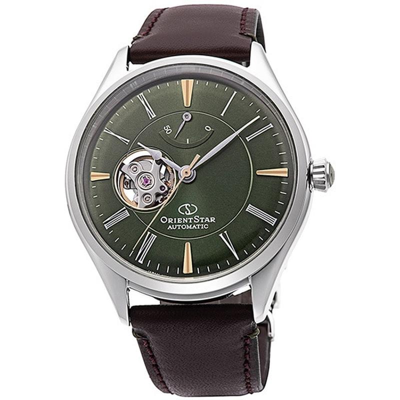 ORIENT STAR Classic SEMI SKELETON Mechanical Automatic Leather