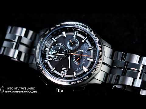 CITIZEN AT9097-54E ATTESA Radio Wave Titanium Watch | IPPO Japan