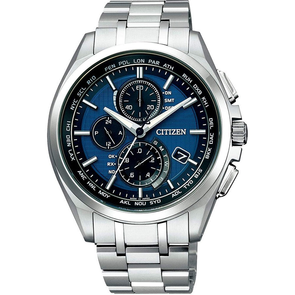 数量は多】 美品シチズン AT8040-57 ATTESA 腕時計(アナログ