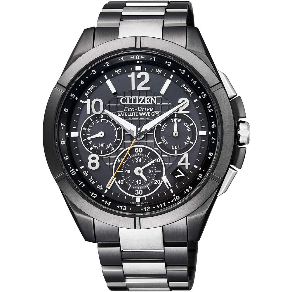 CITIZEN ATTESA Eco-Drive Satelite Wave Super Titanium Watch CC9075