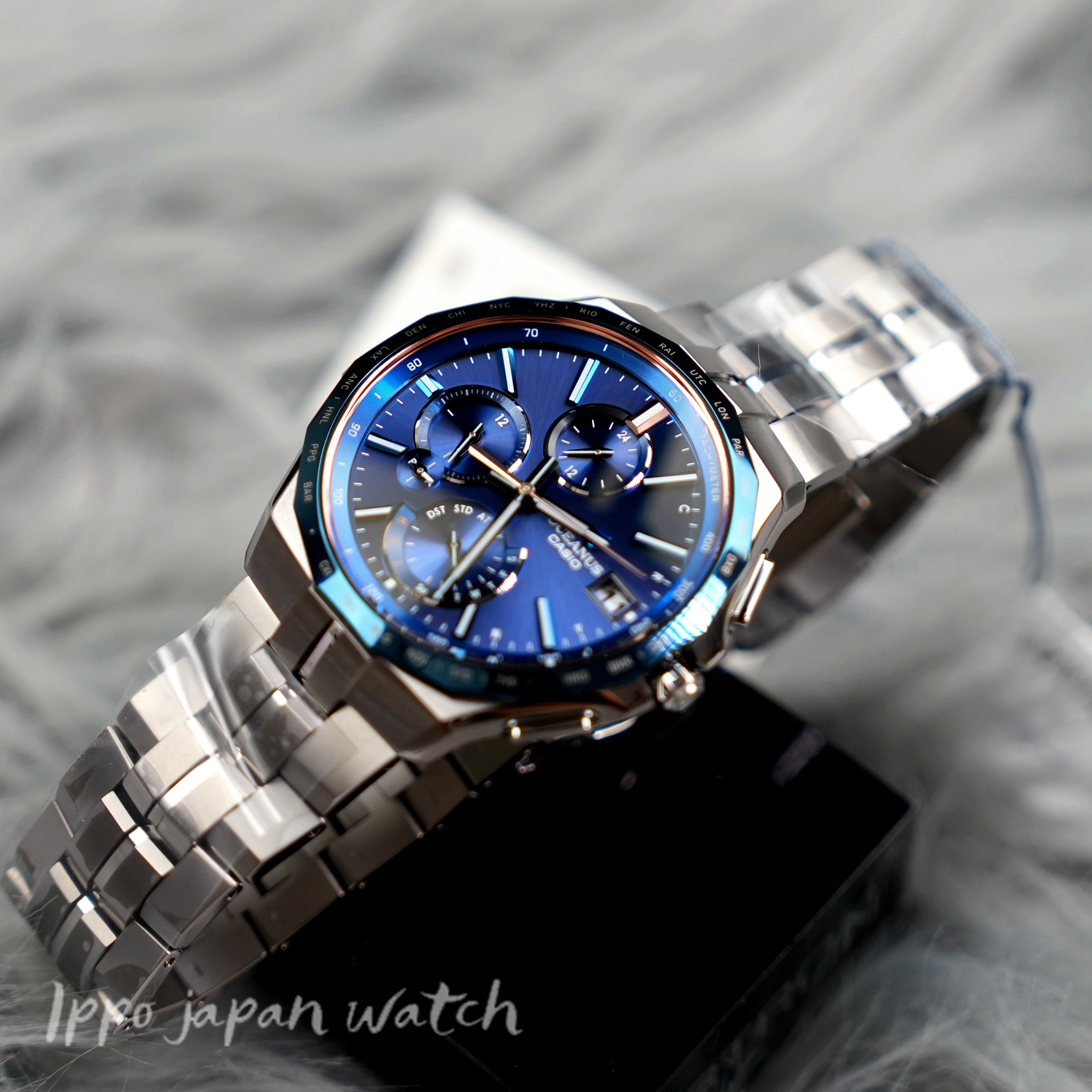 CASIO oceanus OCW-S5000F-2AJF OCW-S5000F-2A solar 10ATM watch 2022.11 released - IPPO JAPAN WATCH 