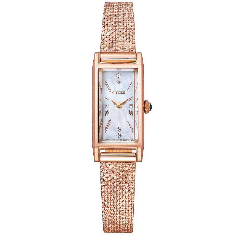 CITIZEN kii EG7045-62D photovoltaic eco-drive pink gold color CITIZEN kii EG7045-62D photovoltaic eco-drive pink gold color