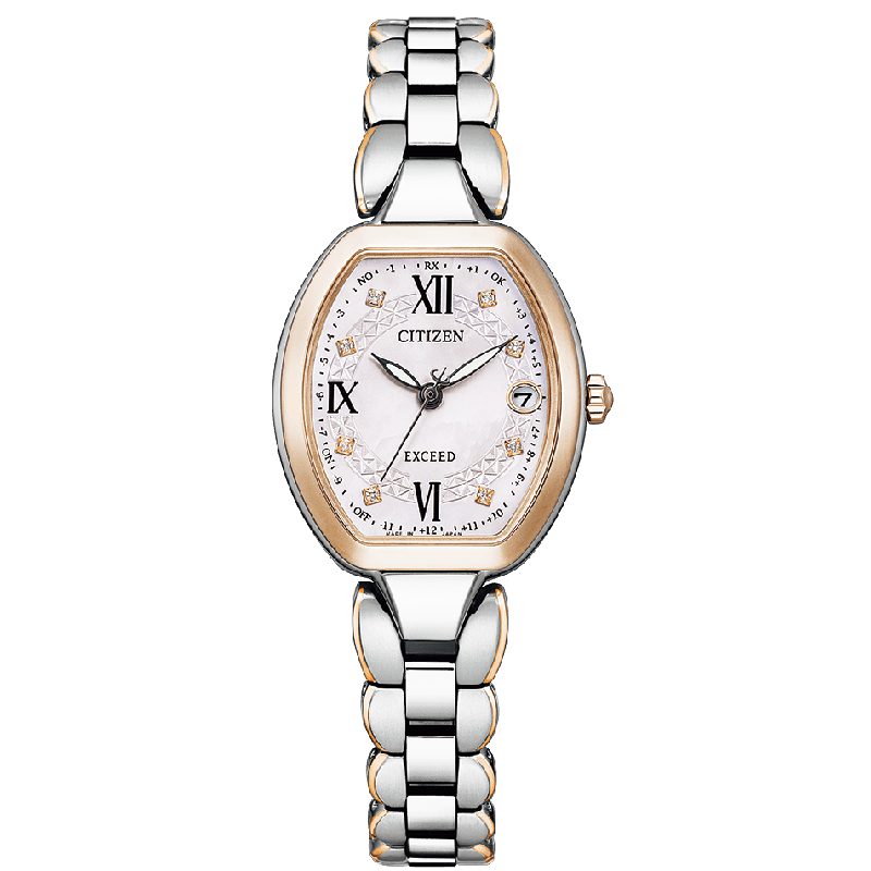 CITIZEN ES9484-55W Ladies' EXCEED Eco-Drive Radio-Control | IPPO CITIZEN ES9484-55W Ladies' EXCEED Eco-Drive Radio-Control | IPPO