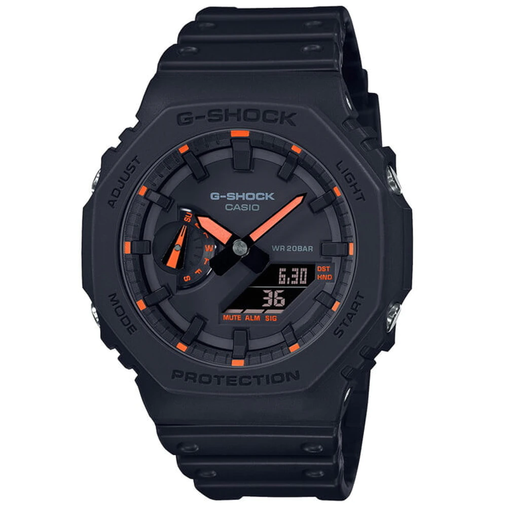 CASIO G-SHOCK GA-2100-1A4JF GA-2100-1A4 World time 20 bar watch