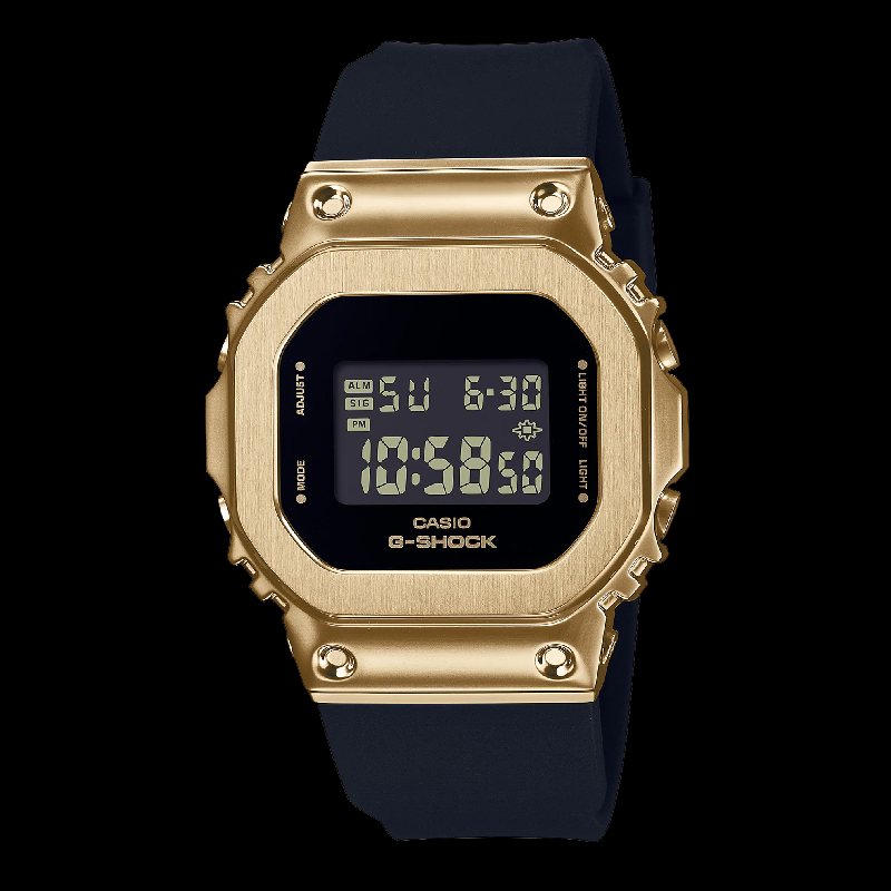 CASIO G-SHOCK GM-S5600GB-1JF GM-S5600GB-1 Gold IP 20 ATM watch