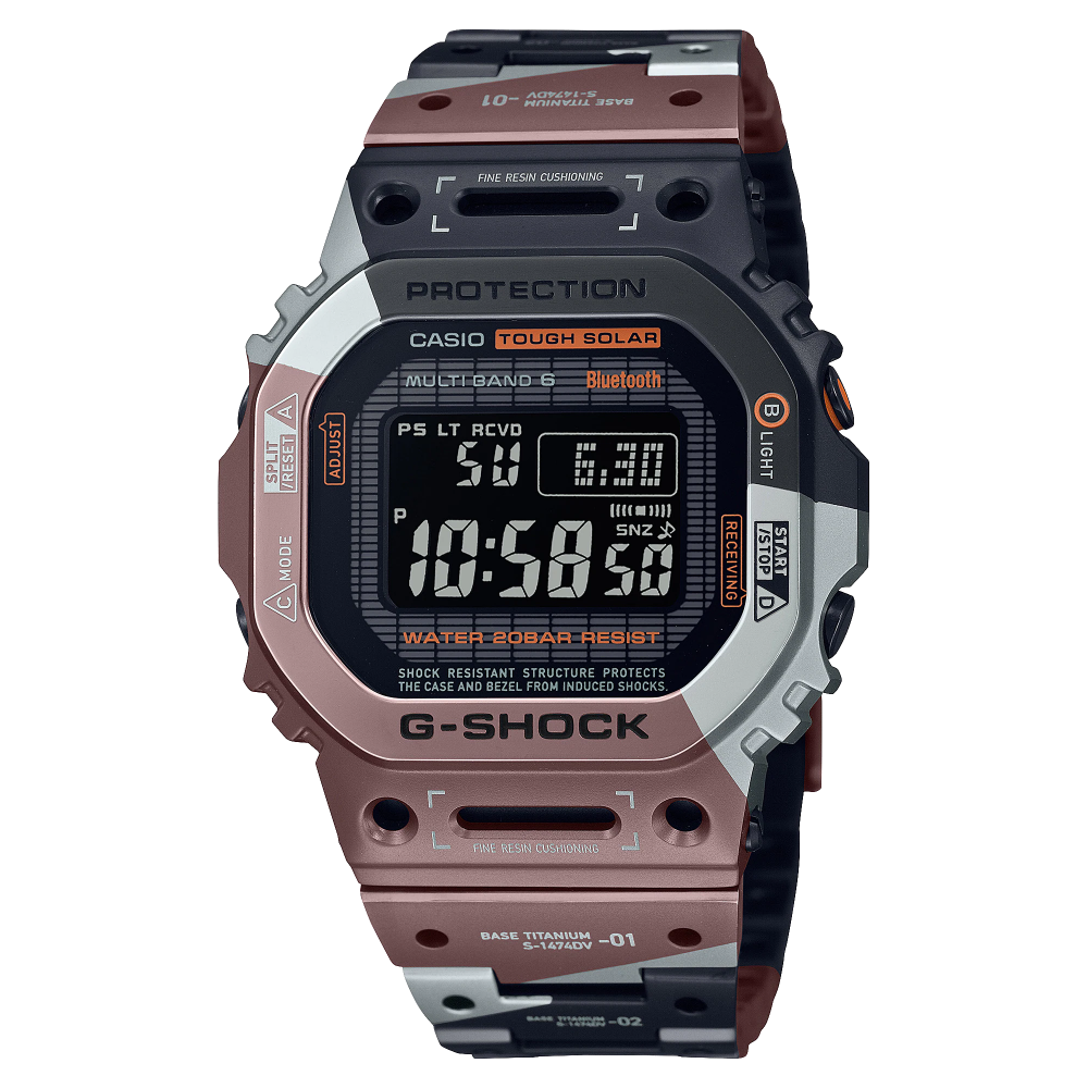 CASIO G-SHOCK GMW-B5000TVB-1JR GMW-B5000TVB-1 Solar 20 bar watch