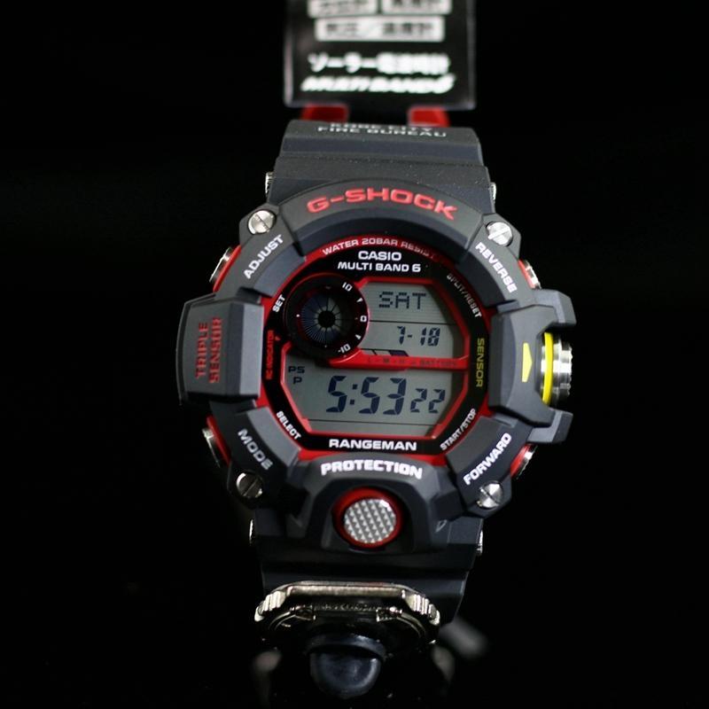 CASIO G-SHOCK GW-9400NFST-1AJR GW-9400NFST-1A Emergency Fire Assistance Team Collaboration Model men's watch - IPPO JAPAN WATCH 