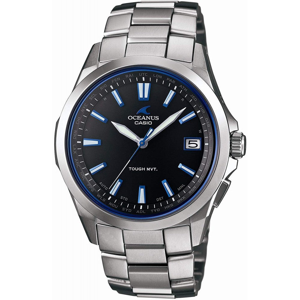 subtropisk Pædagogik fjols CASIO Oceanus OCW-S100-1AJF Titanium Solar Powered Radio Men's Watch – IPPO  JAPAN WATCH