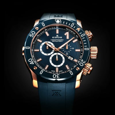 Edox 10221-37RBU3-BUIR3 Watch