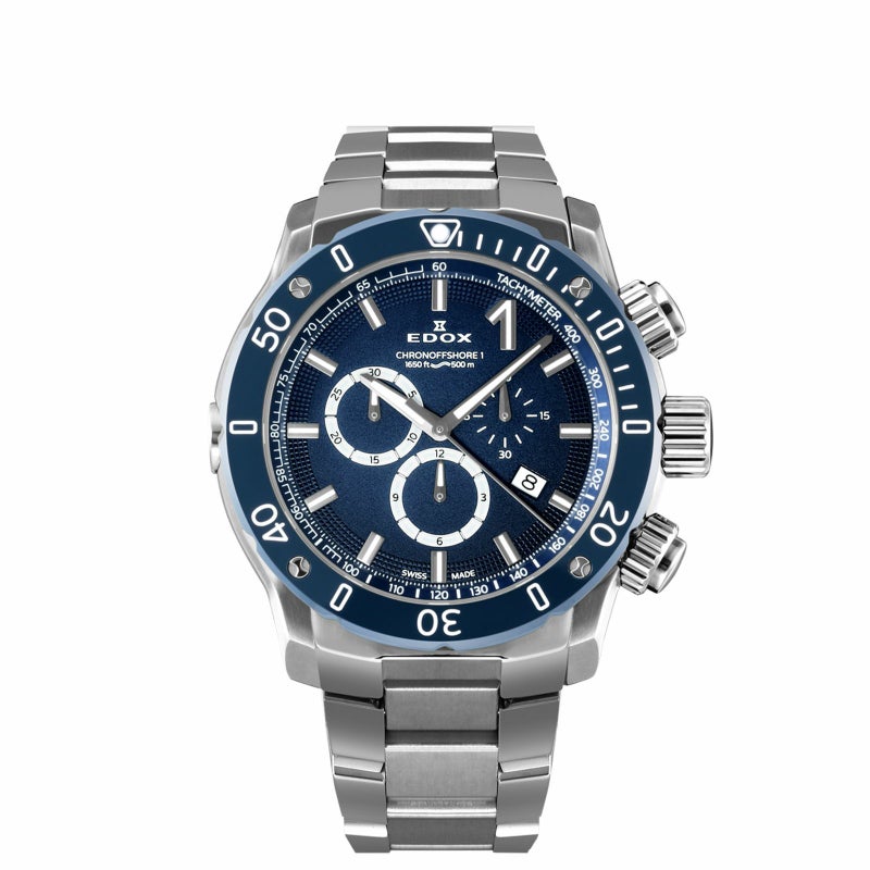 Edox 10221-3BU3M-BUIN3 Watch