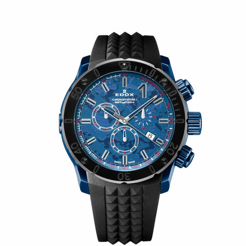 Edox 10221-37BU5-BUM5 Watch