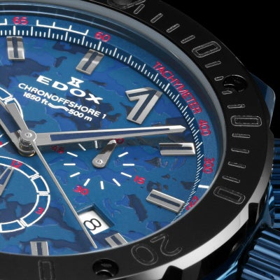 Edox 10221-37BU5-BUM5 Watch