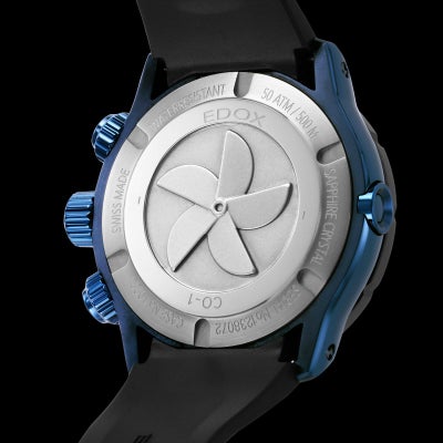 Edox 10221-37BU5-BUM5 Watch