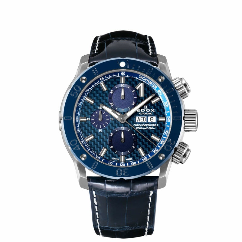 Edox 01122-3BU3-BUIN3-L Watch