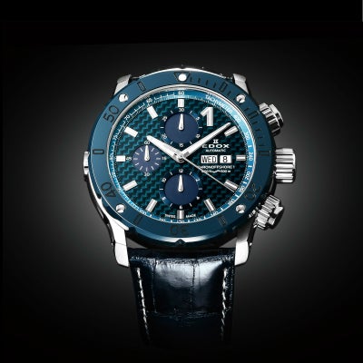Edox 01122-3BU3-BUIN3-L Watch