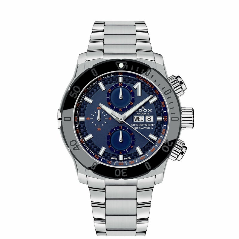 Edox 01122-3NM-BUINO Watch