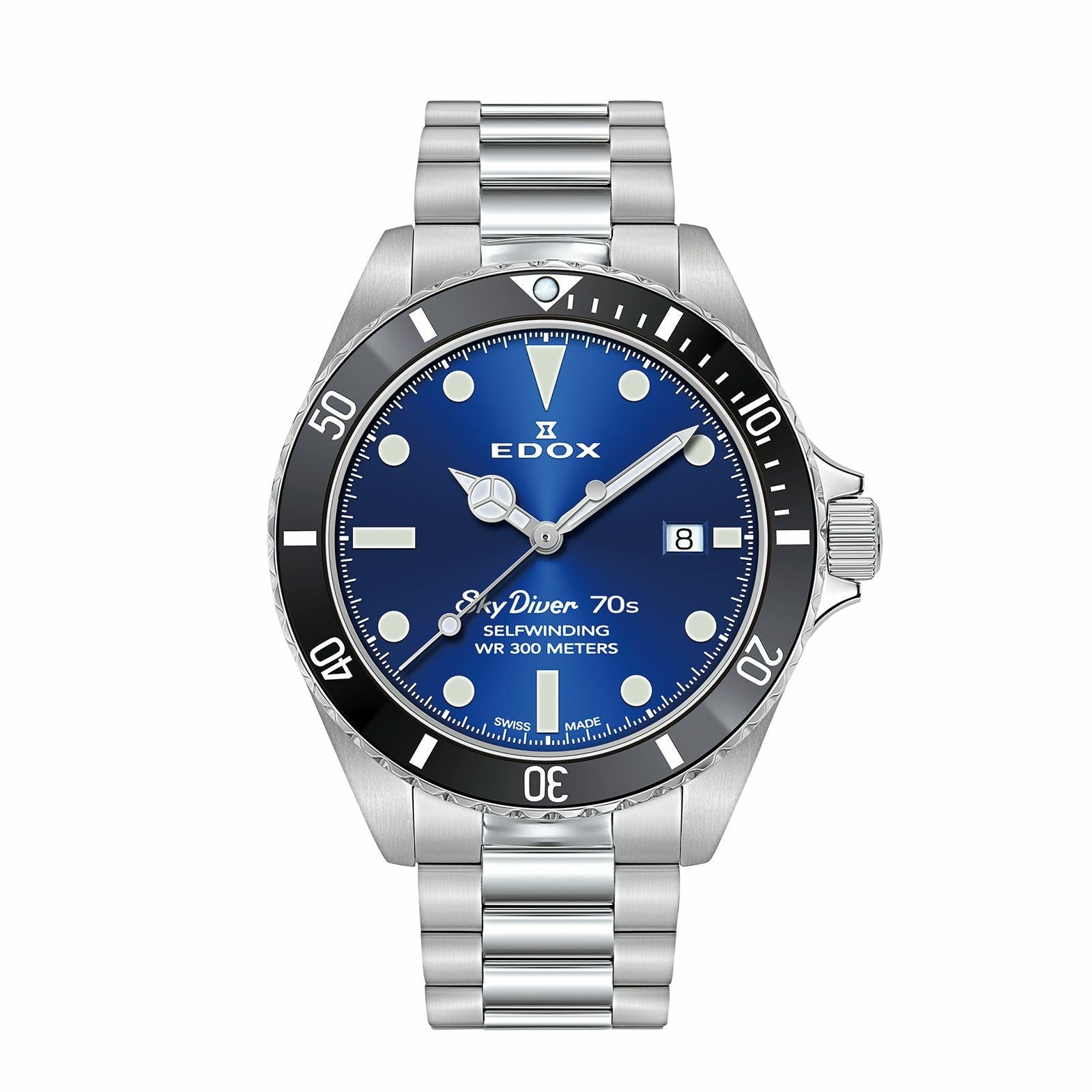 Edox 80112-3NM-BUI Watch - DATE AUTOMATIC Watch Japan Official