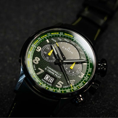Edox 38001-TINGN-V3 Watch
