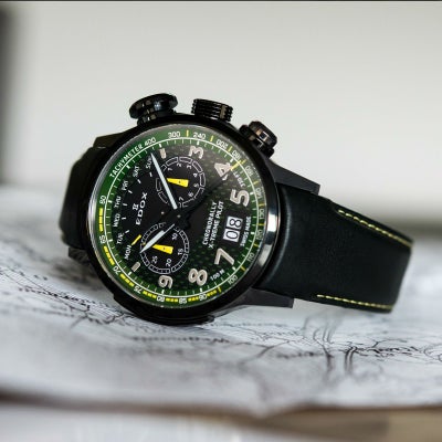 Edox 38001-TINGN-V3 Watch