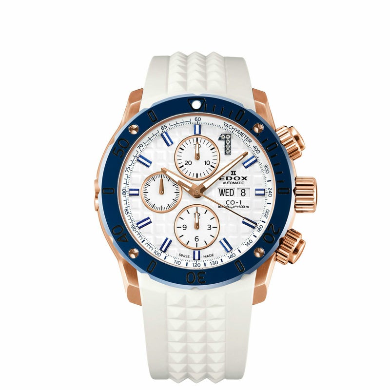 Edox 01122-37RBU3-BIDBU9 Watch