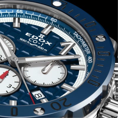 Edox 10221-3BU9-BUIN9 Watch