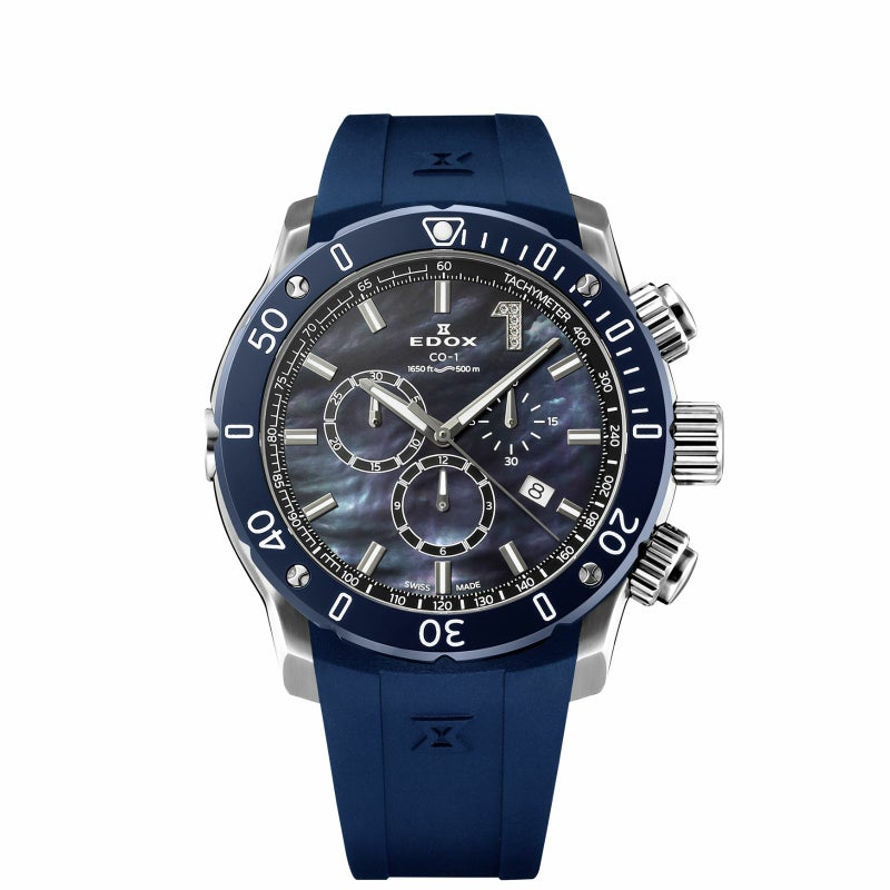 Edox 10221-3BU3-BMOPD1 Watch