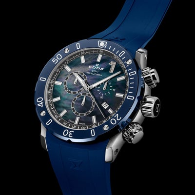 Edox 10221-3BU3-BMOPD1 Watch