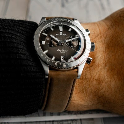 Edox 10116-3-GRIDN Watch