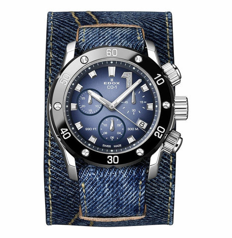 Edox 10255-3CA-BUIDN-SFR Watch