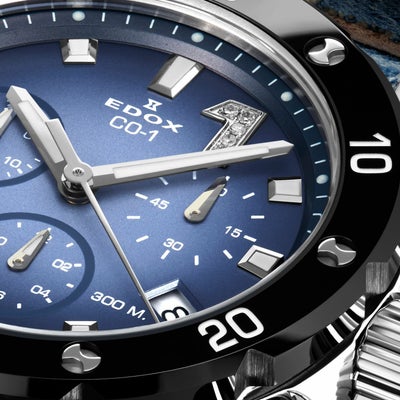 Edox 10255-3CA-BUIDN-SFR Watch